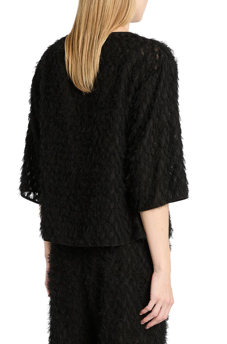 Chandail manches longues pour femme par HUGO | 50547233 Noir | Boutique Vvög, vêtements mode pour homme et femme