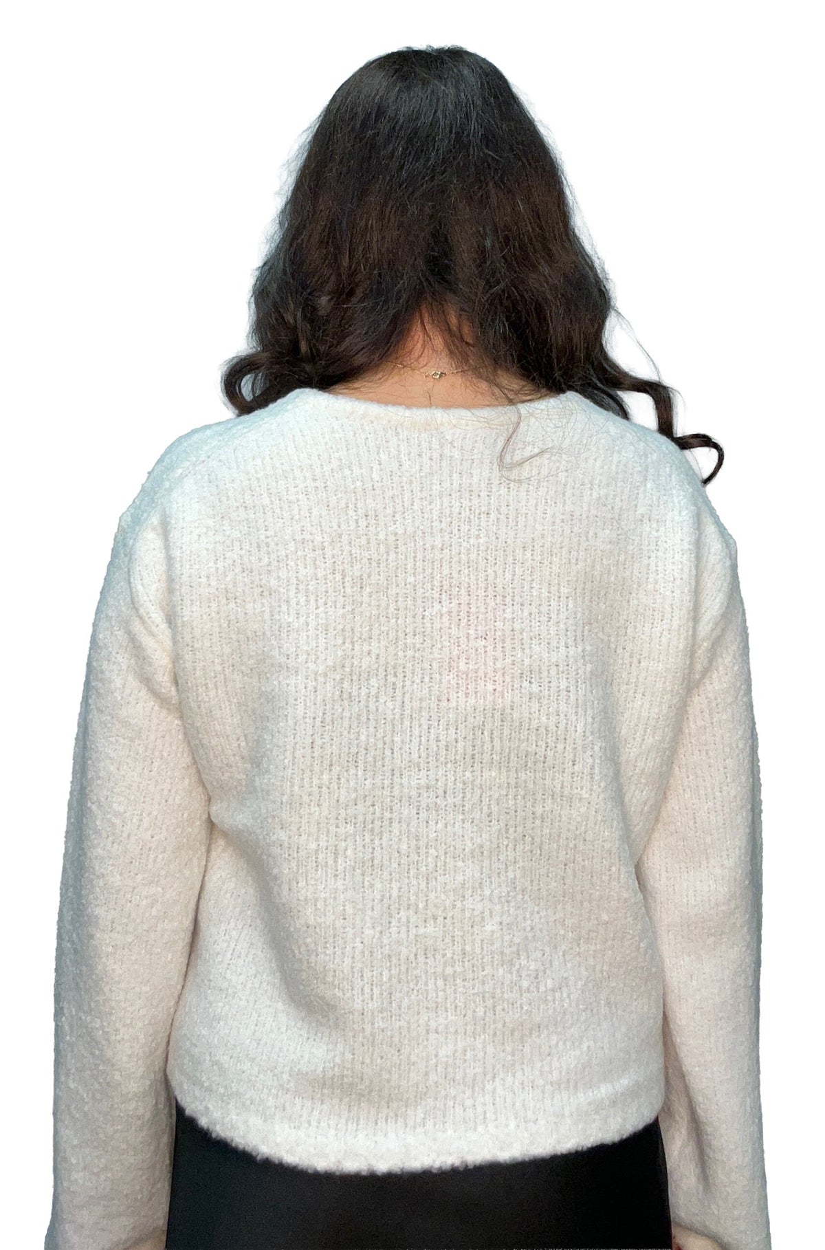 Chandail manches longues pour femme par HUGO | 50548243 Blanc Ouvert | Boutique Vvög, vêtements mode pour homme et femme