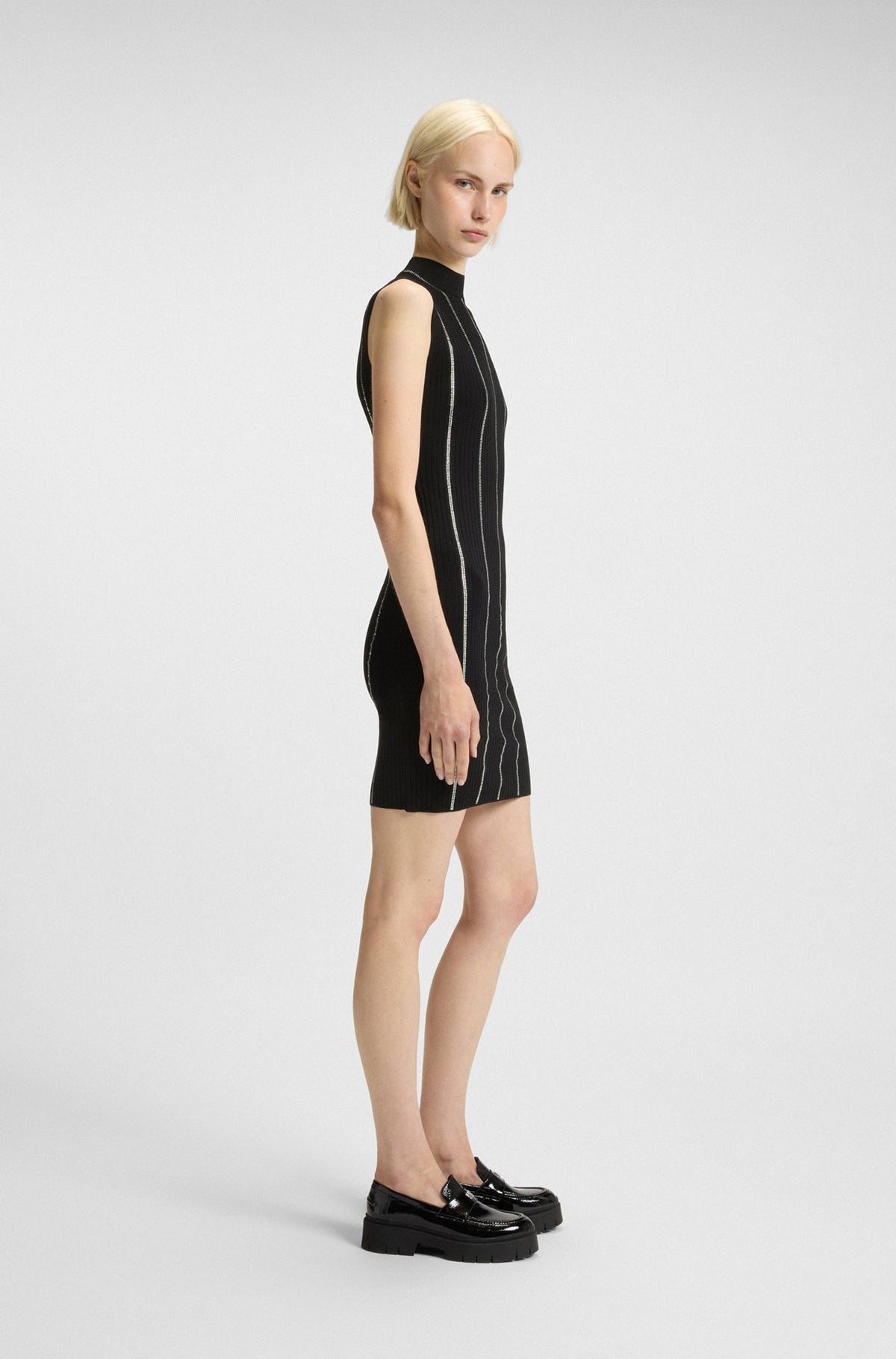 Robe pour femme par HUGO BOSS | 50548258 Noir | Boutique Vvög, vêtements mode pour homme et femme