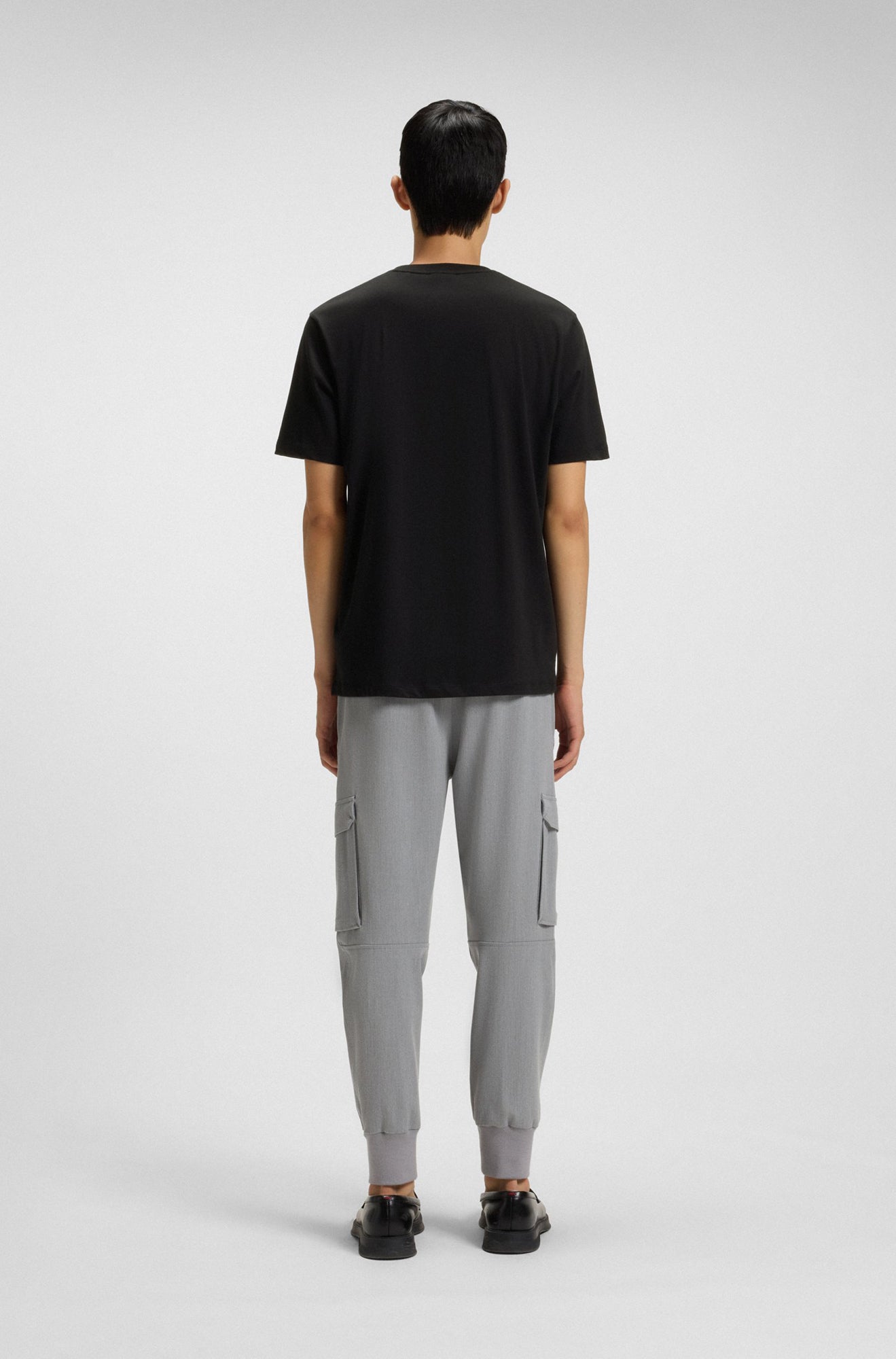 T-Shirt pour homme par HUGO BOSS | 50548557 Noir2 | Boutique Vvög, vêtements mode pour homme et femme