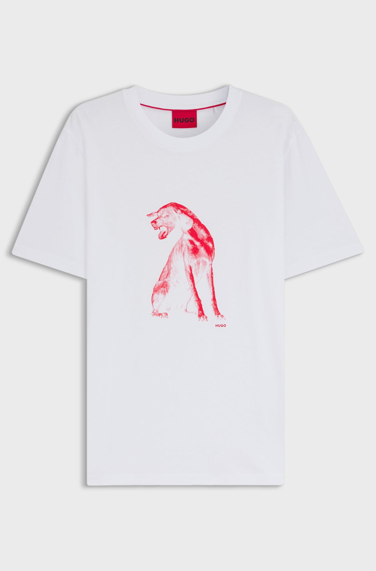 T-Shirt pour homme par HUGO BOSS | 50548557 Blanc | Boutique Vvög, vêtements mode pour homme et femme