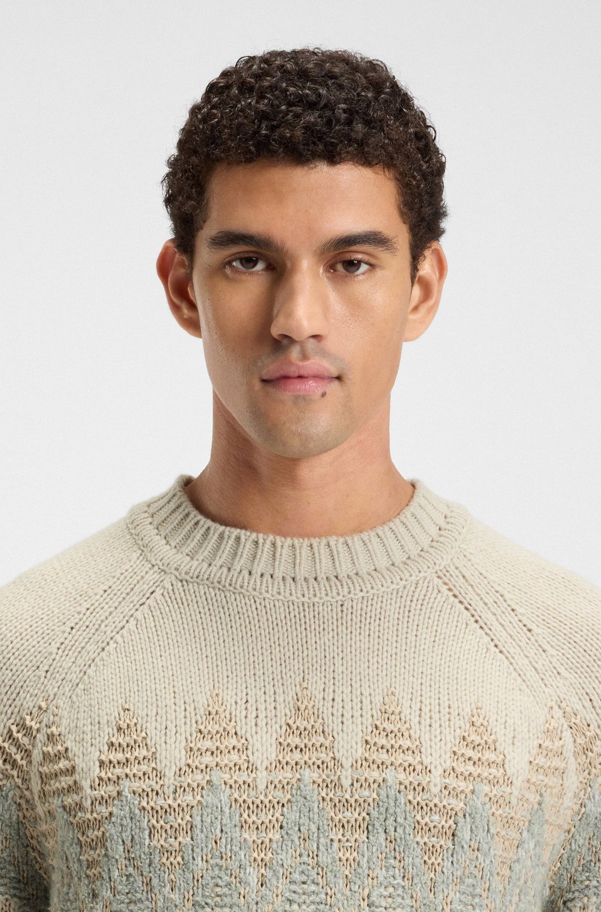 Tricot pour homme par HUGO BOSS | 50548686 Beige Clair | Boutique Vvög, vêtements mode pour homme et femme