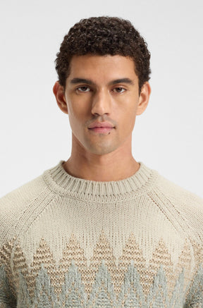 Tricot pour homme par HUGO BOSS | 50548686 Beige Clair | Boutique Vvög, vêtements mode pour homme et femme