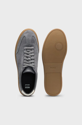 Souliers pour homme par HUGO BOSS | 50548715 Gris Moyen | Boutique Vvög, vêtements mode pour homme et femme