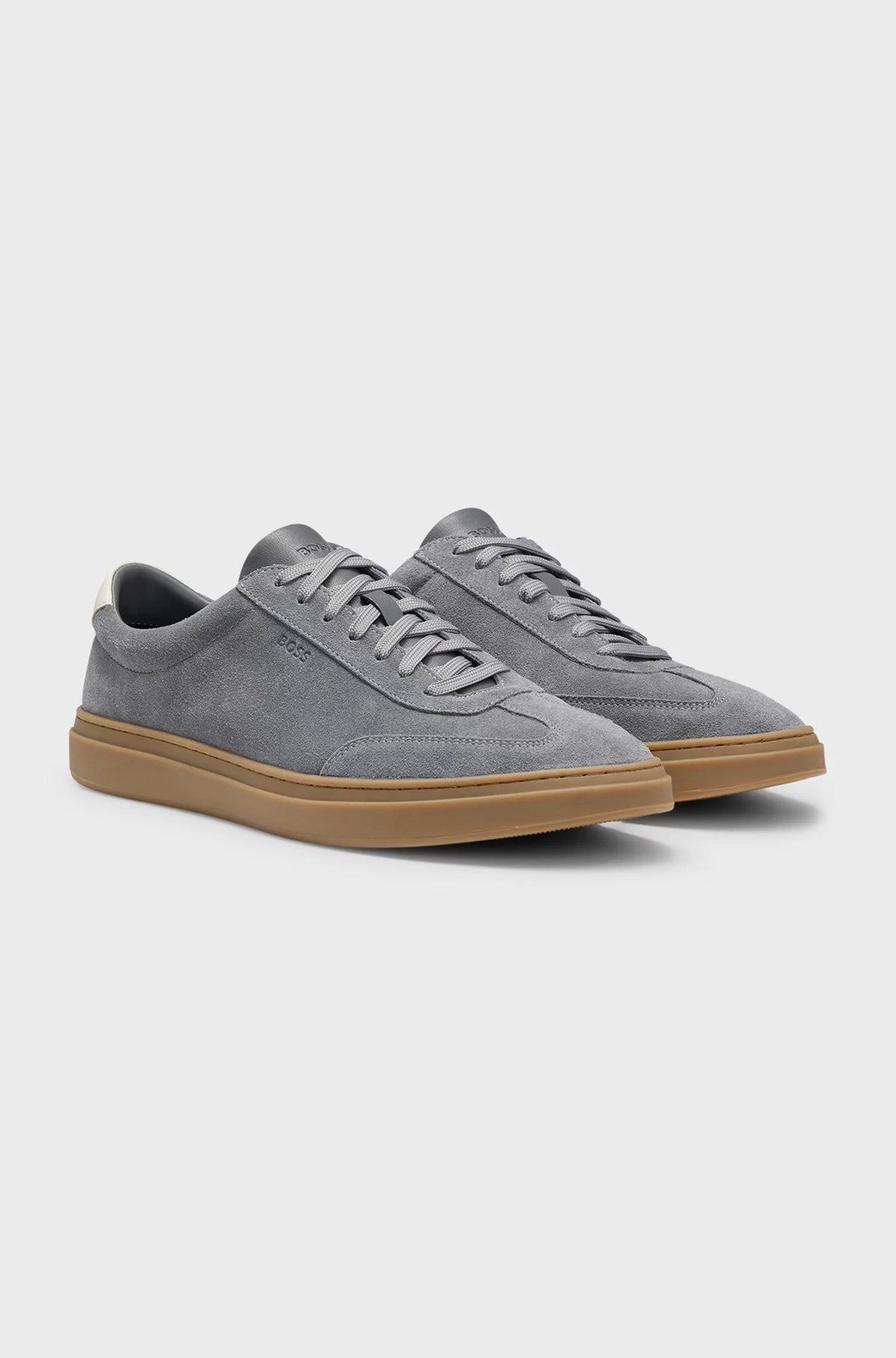 Souliers pour homme par HUGO BOSS | 50548715 Gris Moyen | Boutique Vvög, vêtements mode pour homme et femme