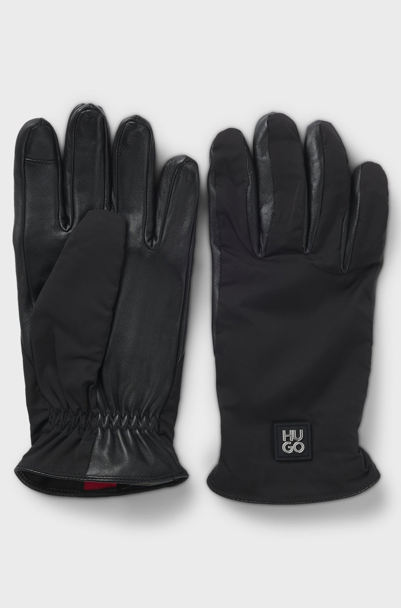 Gants pour homme par HUGO BOSS | 50548758 Noir | Boutique Vvög, vêtements mode pour homme et femme