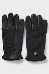 Gants pour homme par HUGO BOSS | 50548758 Noir | Boutique Vvög, vêtements mode pour homme et femme