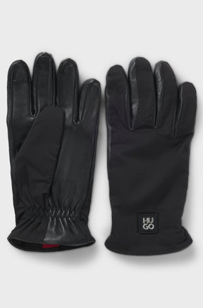 Gants pour homme par HUGO BOSS | 50548758 Noir | Boutique Vvög, vêtements mode pour homme et femme