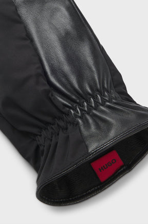Gants pour homme par HUGO BOSS | 50548758 Noir | Boutique Vvög, vêtements mode pour homme et femme