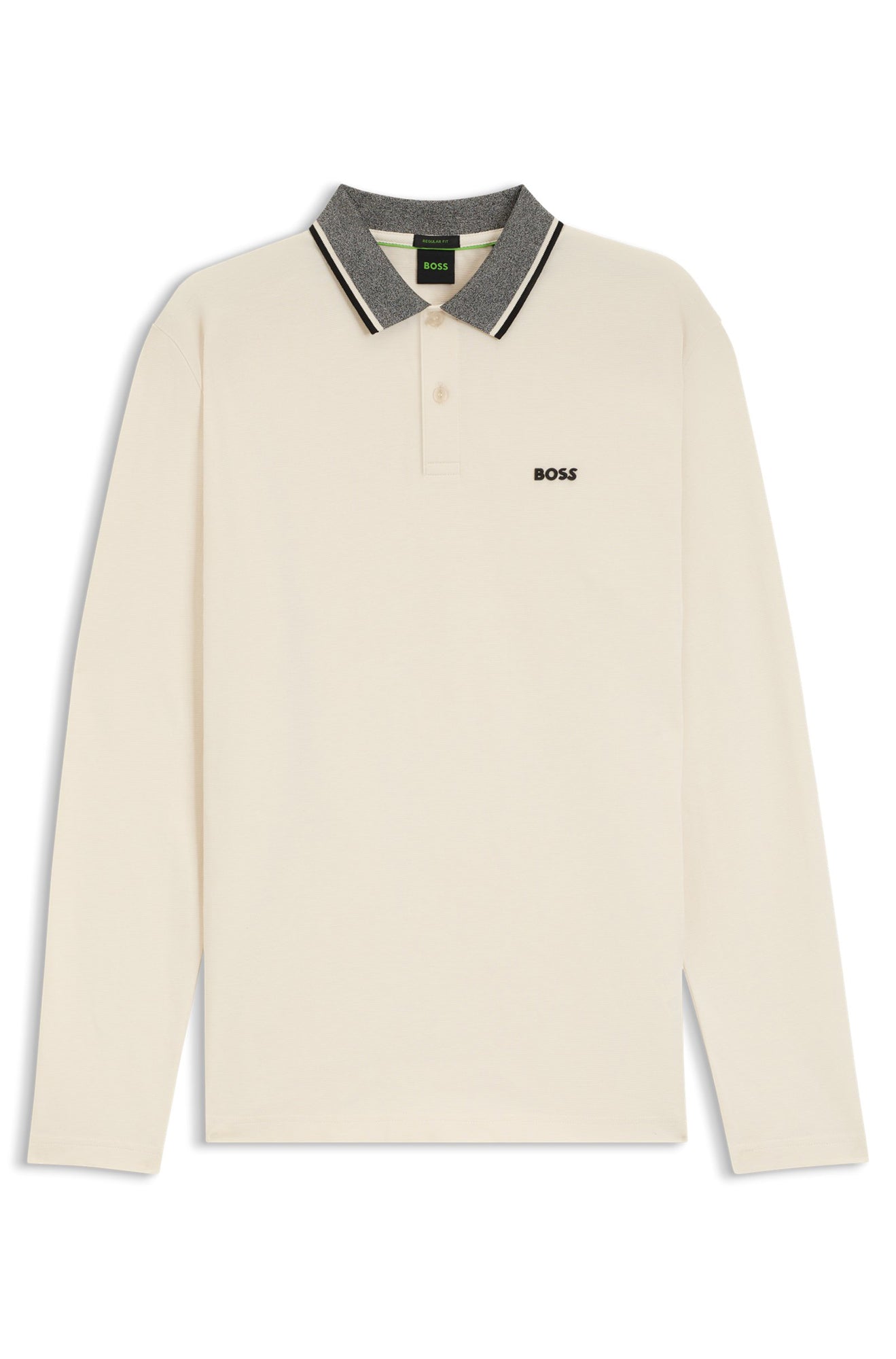 Polo manches longues pour homme par HUGO BOSS | 50548970 Blanc | Boutique Vvög, vêtements mode pour homme et femme