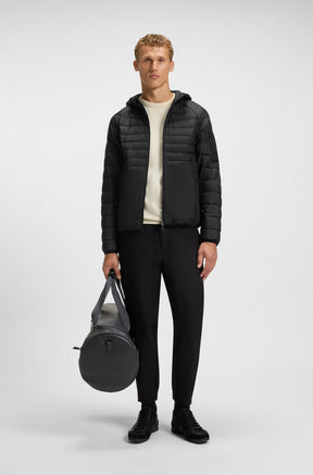 Coupe-vent mi-saison pour homme par HUGO BOSS | 50549181 Noir | Boutique Vvög, vêtements mode pour homme et femme