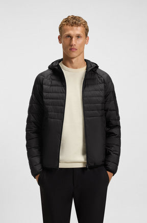 Coupe-vent mi-saison pour homme par HUGO BOSS | 50549181 Noir | Boutique Vvög, vêtements mode pour homme et femme