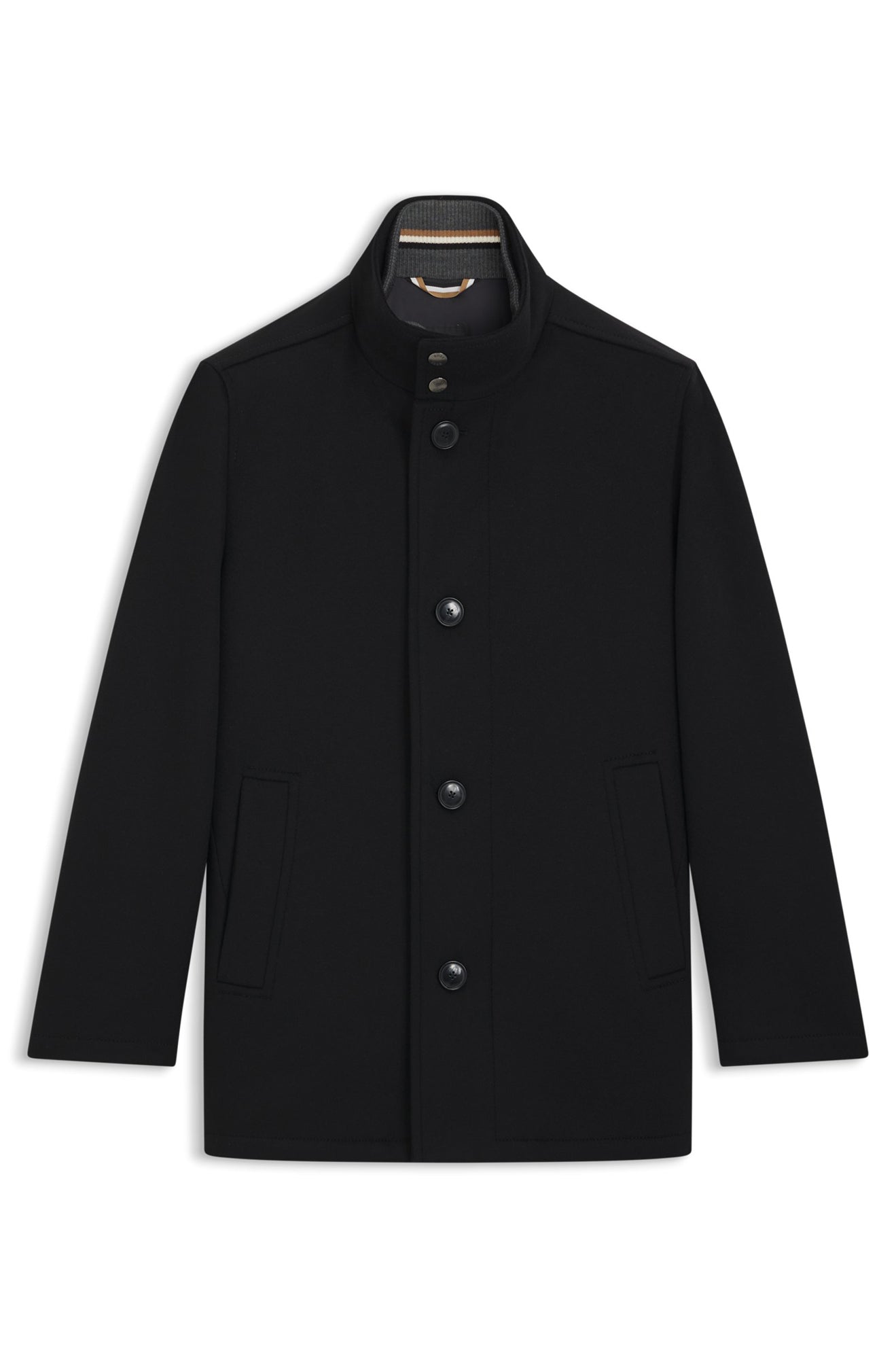 Paletot pour homme par HUGO BOSS | 50549193 Noir | Boutique Vvög, vêtements mode pour homme et femme