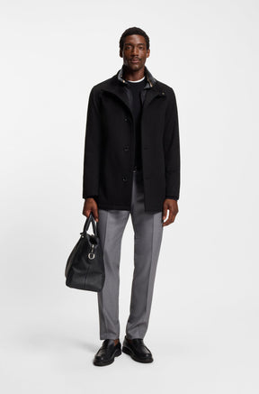 Paletot pour homme par HUGO BOSS | 50549193 Noir | Boutique Vvög, vêtements mode pour homme et femme