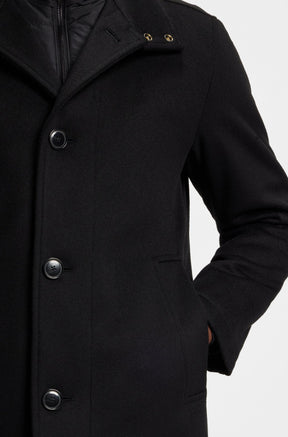 Paletot pour homme par HUGO BOSS | 50549193 Noir | Boutique Vvög, vêtements mode pour homme et femme