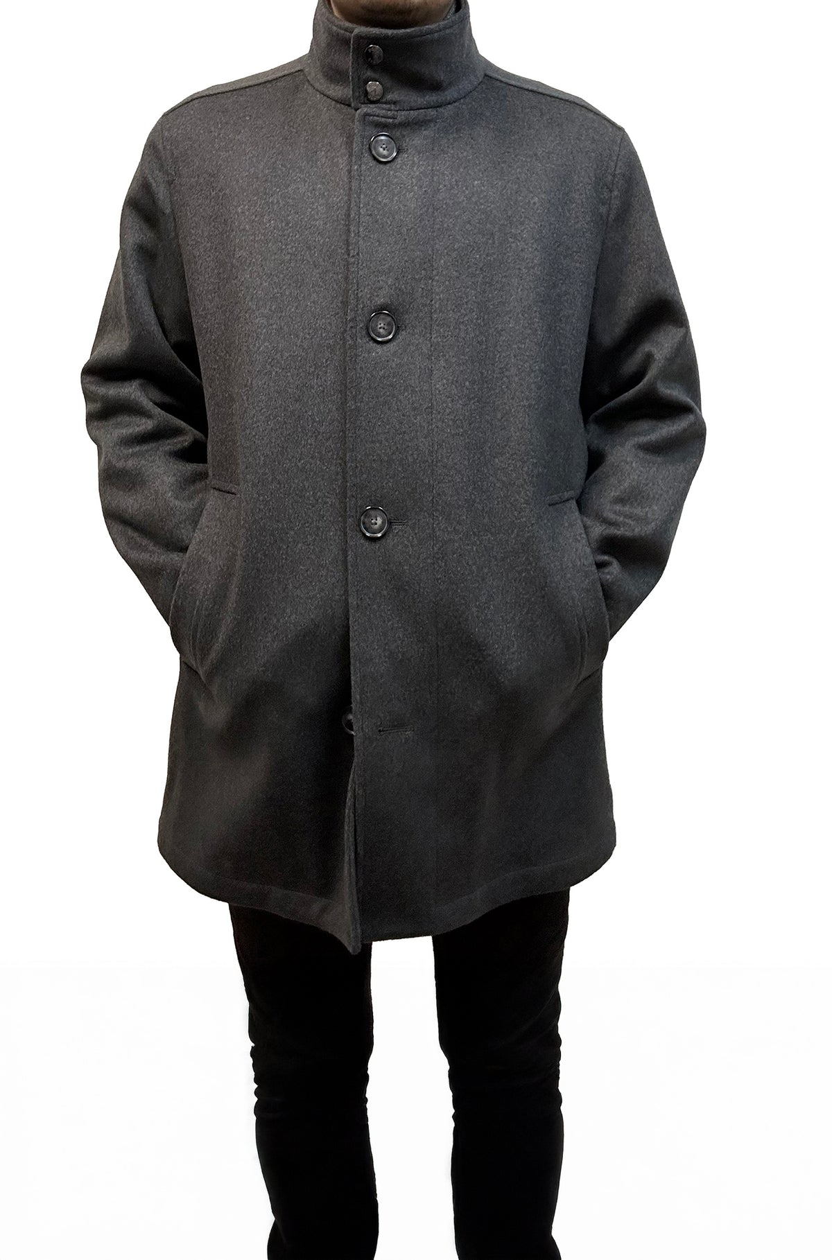 Paletot pour homme par HUGO BOSS | 50549193 Gris moyen | Boutique Vvög, vêtements mode pour homme et femme