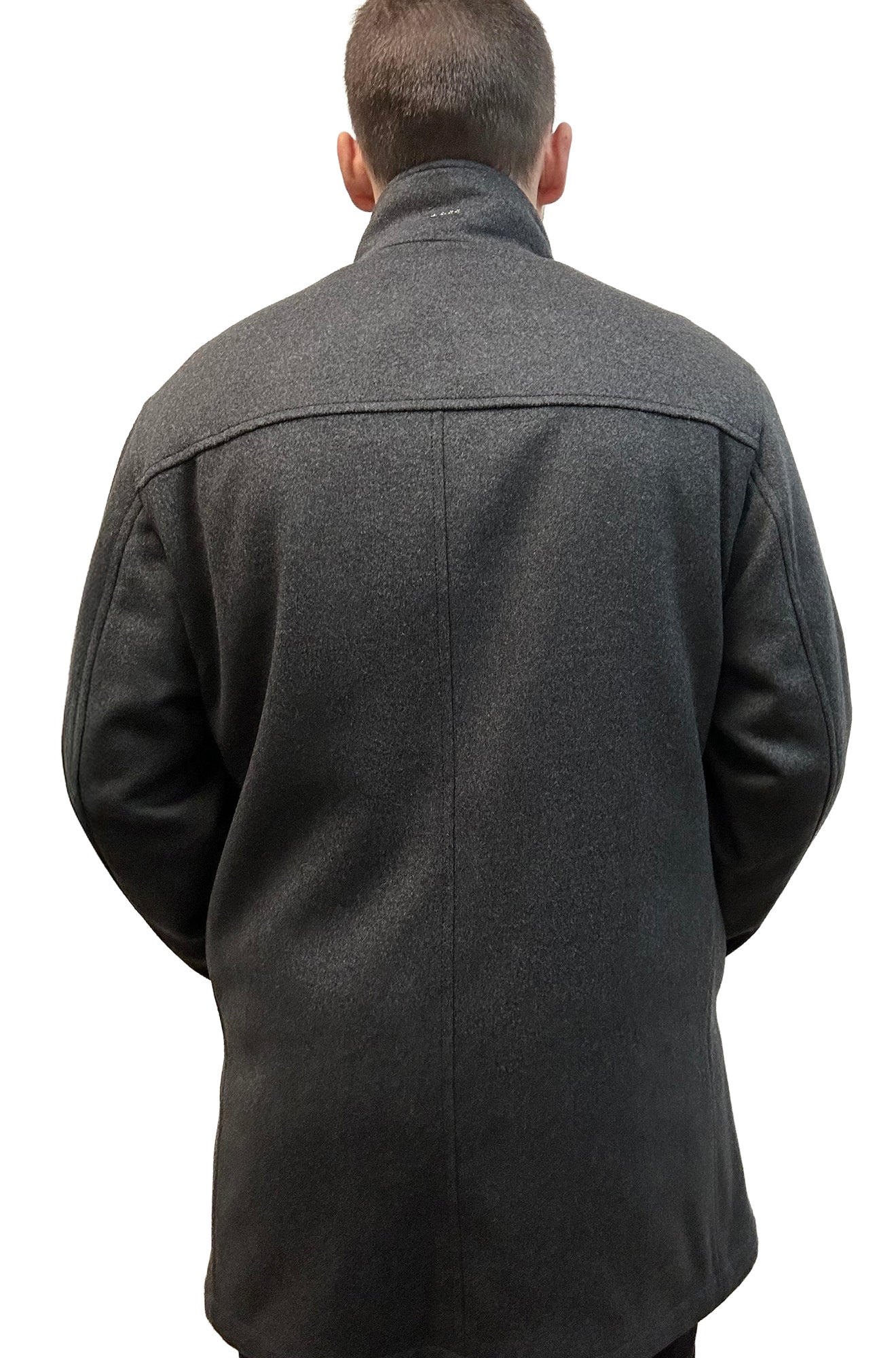 Paletot pour homme par HUGO BOSS | 50549193 Gris moyen | Boutique Vvög, vêtements mode pour homme et femme