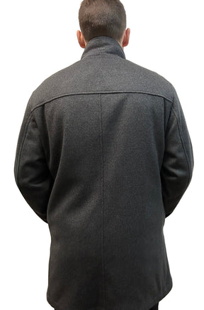 Paletot pour homme par HUGO BOSS | 50549193 Gris moyen | Boutique Vvög, vêtements mode pour homme et femme