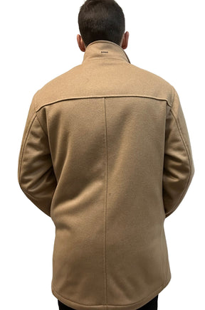 Paletot pour homme par HUGO BOSS | 50549193 Beige moyen | Boutique Vvög, vêtements mode pour homme et femme