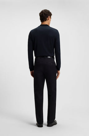 Chandail avec zip au col pour homme par HUGO BOSS | 50549583 Noir | Boutique Vvög, vêtements mode pour homme et femme