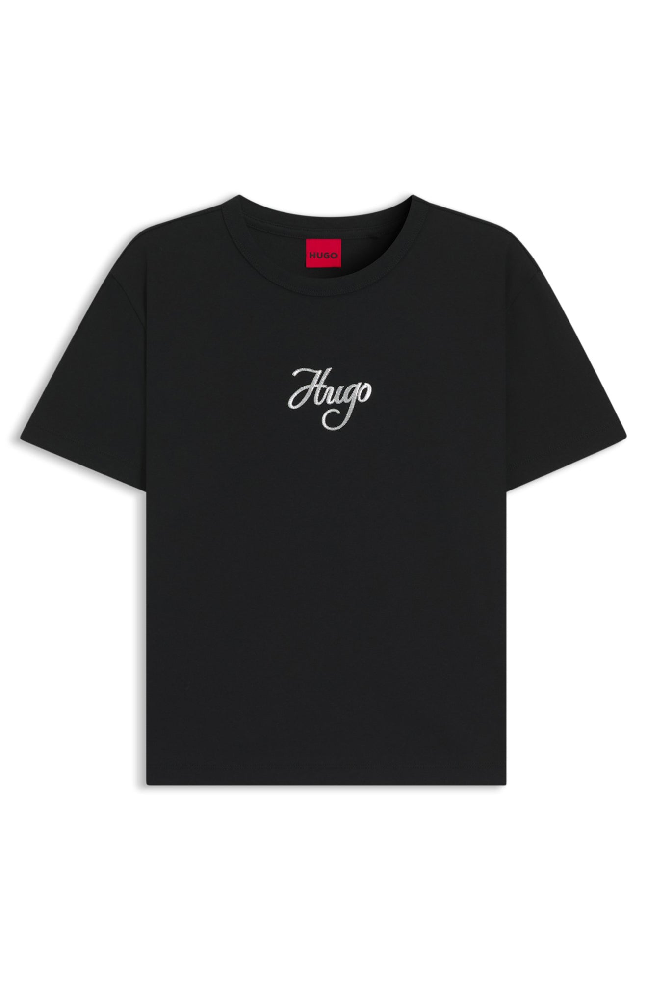 T-Shirt pour femme par HUGO BOSS | 50550117 Noir | Boutique Vvög, vêtements mode pour homme et femme