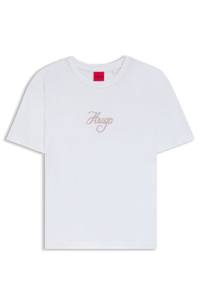 T-Shirt pour femme par HUGO BOSS | 50550117 Blanc | Boutique Vvög, vêtements mode pour homme et femme