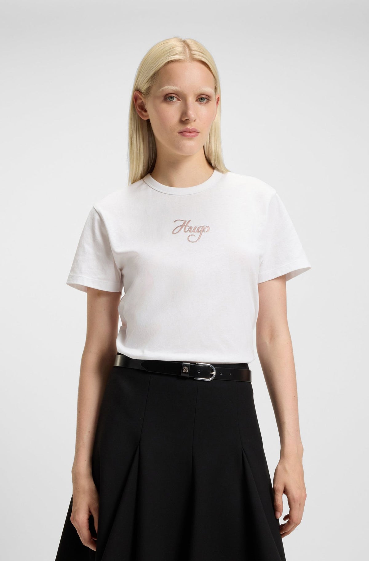T-Shirt pour femme par HUGO BOSS | 50550117 Blanc | Boutique Vvög, vêtements mode pour homme et femme