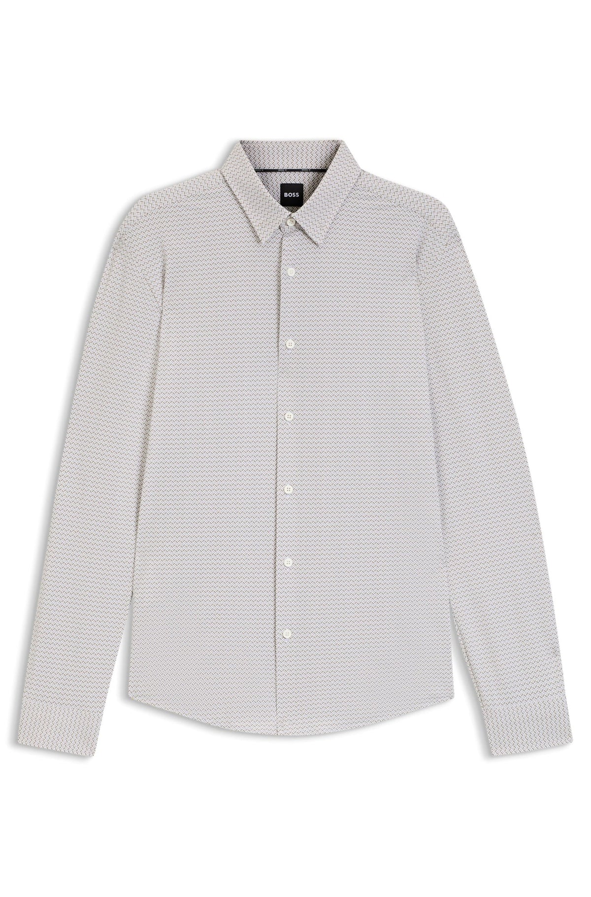 Chemise sport pour homme par HUGO BOSS | 50550734 Brun | Boutique Vvög, vêtements mode pour homme et femme