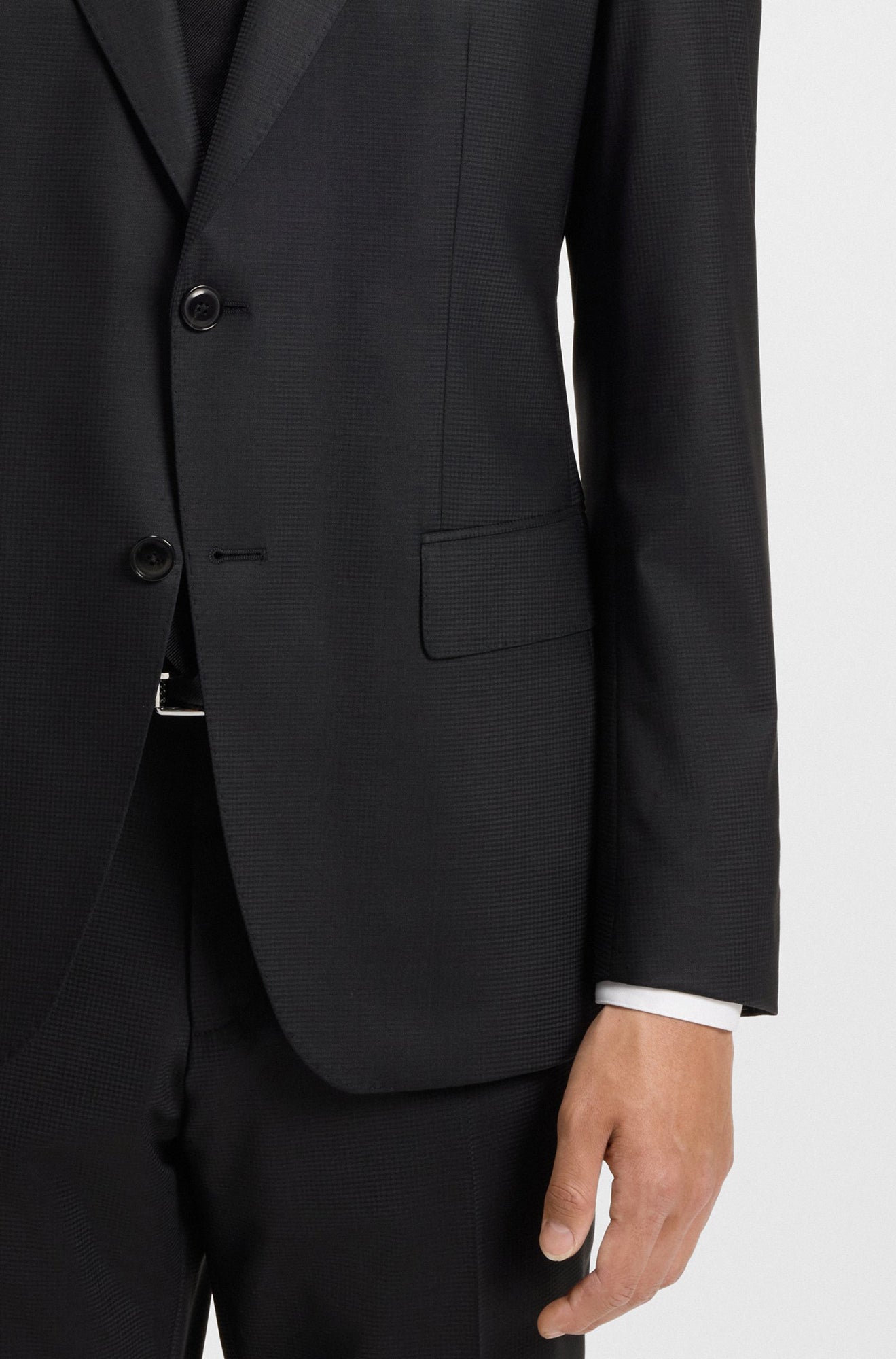Habit pour homme par HUGO BOSS | 50551763 Noir | Boutique Vvög, vêtements mode pour homme et femme