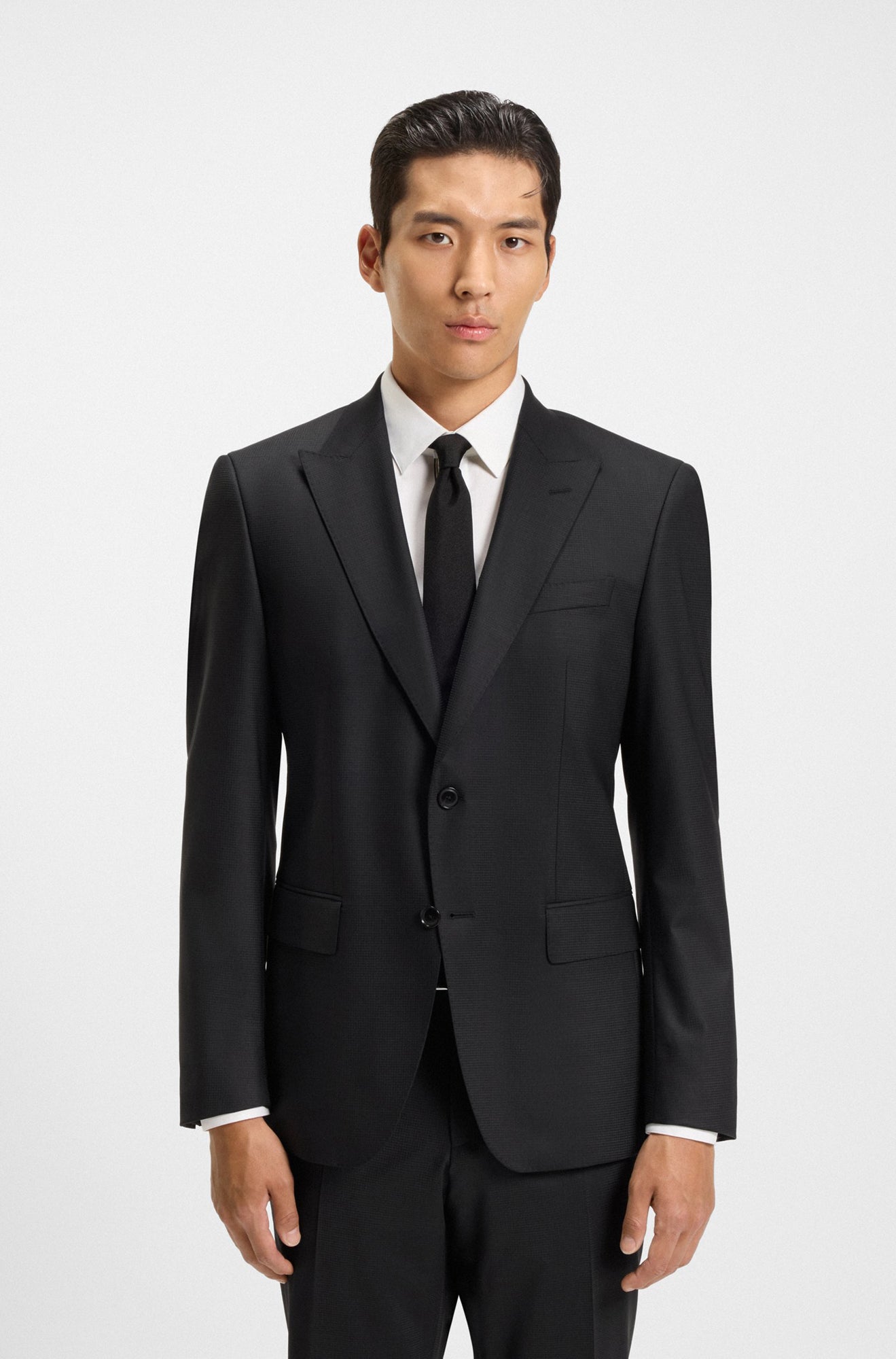 Habit pour homme par HUGO BOSS | 50551763 Noir | Boutique Vvög, vêtements mode pour homme et femme