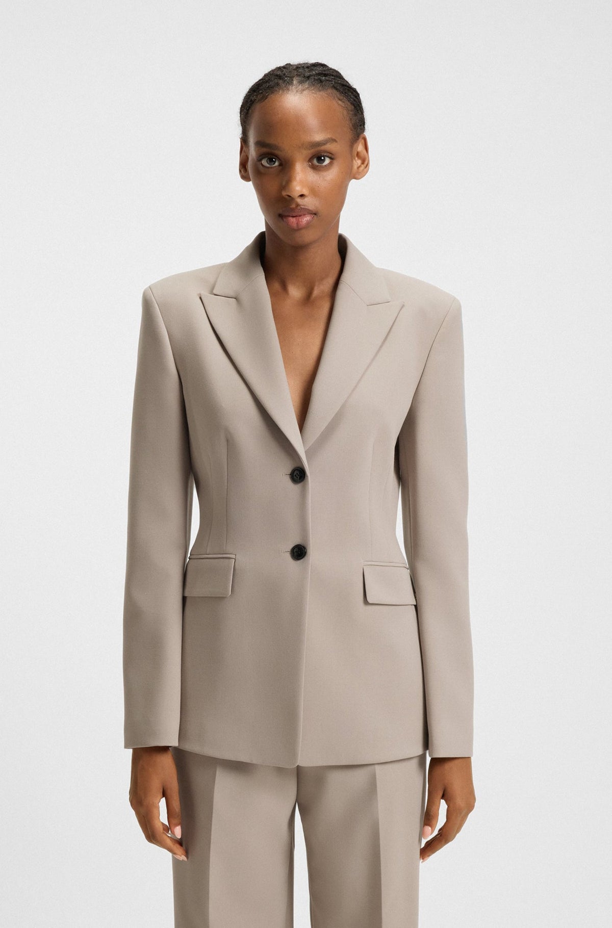 Veston pour femme par HUGO BOSS | 50551826 Beige Clair | Boutique Vvög, vêtements mode pour homme et femme