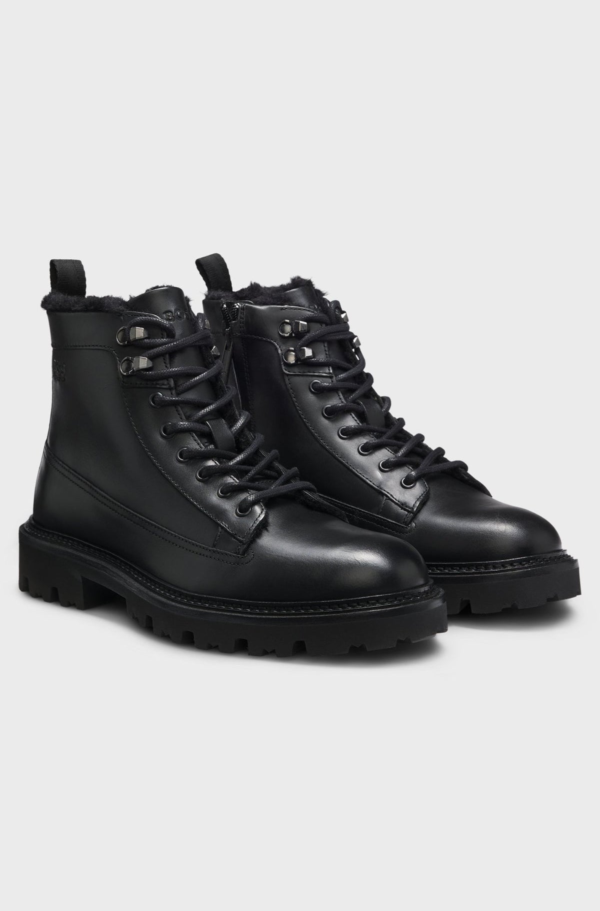 Bottines pour homme par HUGO BOSS | 50552570 Noir | Boutique Vvög, vêtements mode pour homme et femme