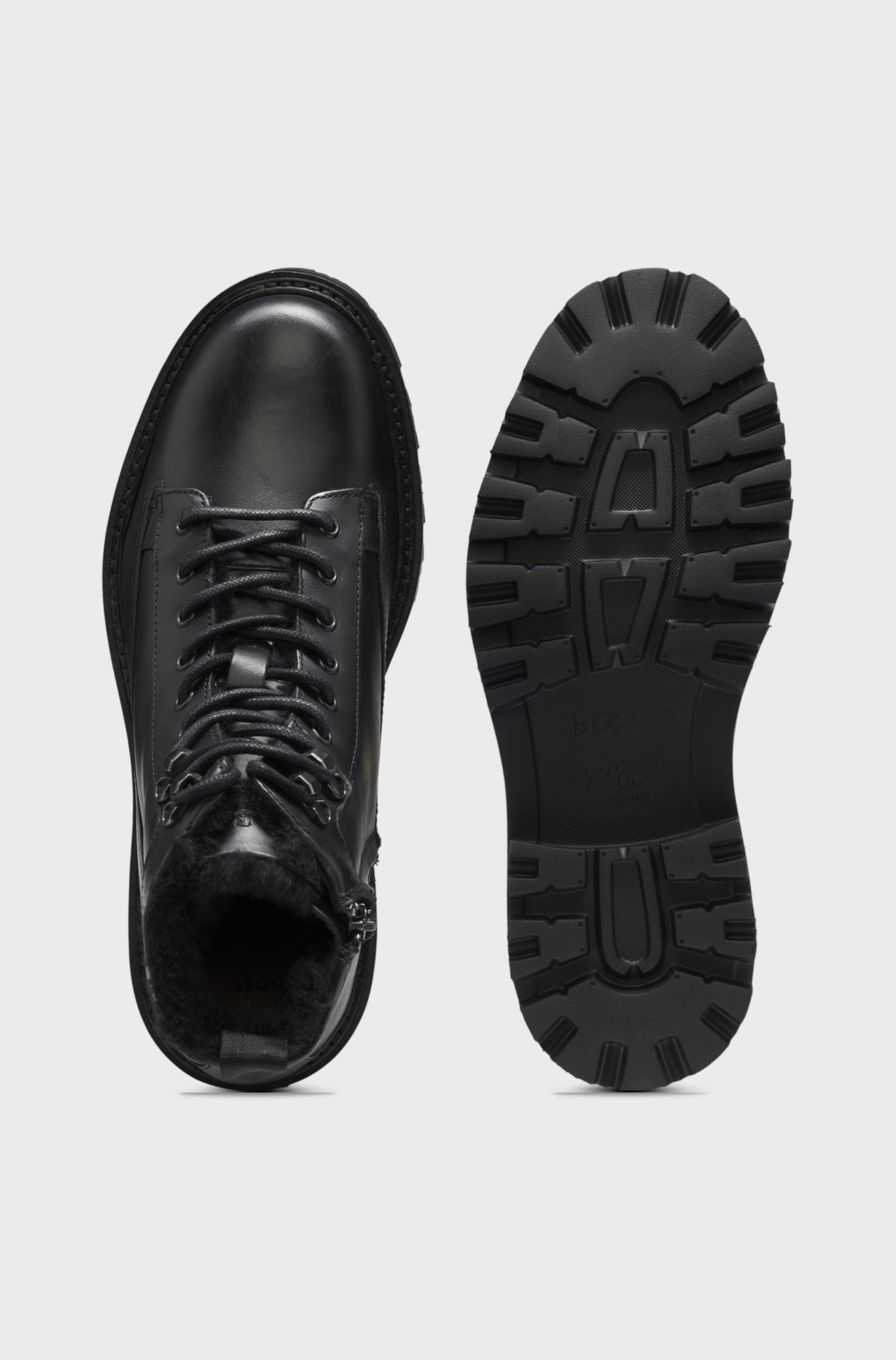 Bottines pour homme par HUGO BOSS | 50552570 Noir | Boutique Vvög, vêtements mode pour homme et femme