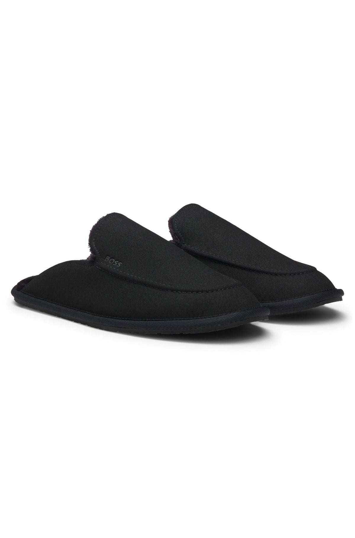 Pantoufles pour homme par HUGO BOSS | 50552598 Noir | Boutique Vvög, vêtements mode pour homme et femme
