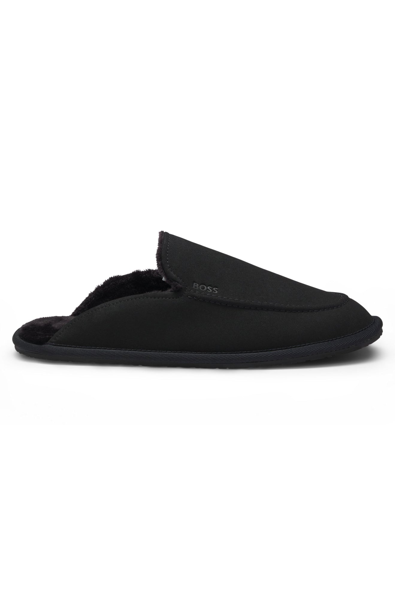Pantoufles pour homme par HUGO BOSS | 50552598 Noir | Boutique Vvög, vêtements mode pour homme et femme