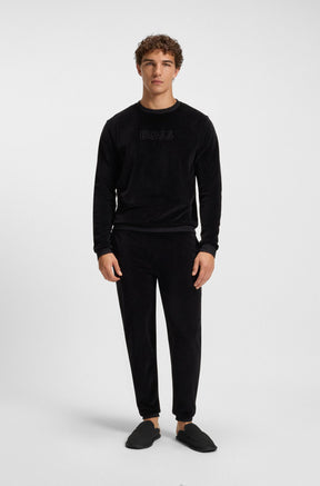 Pantoufles pour homme par HUGO BOSS | 50552598 Noir | Boutique Vvög, vêtements mode pour homme et femme