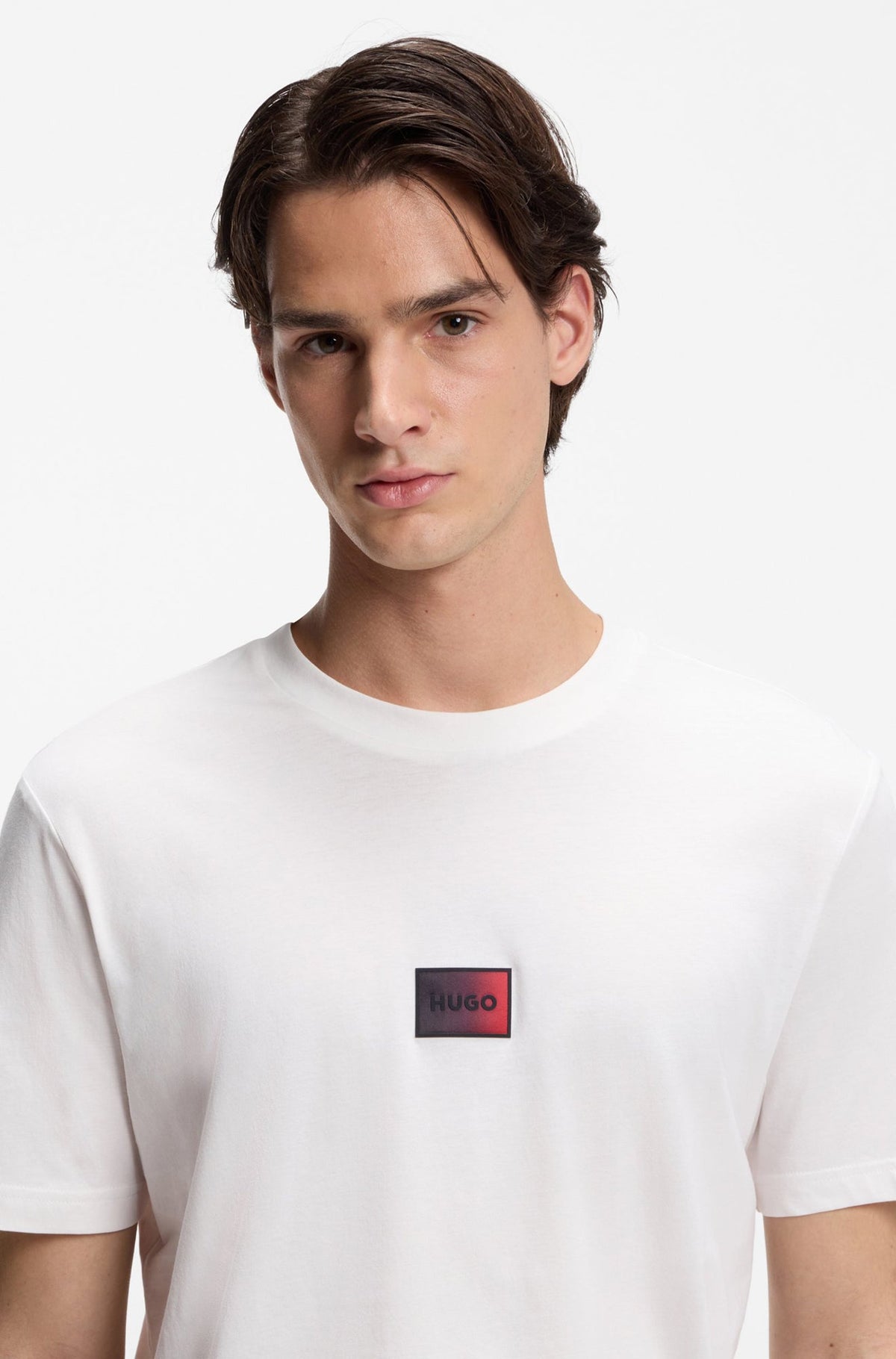 T-Shirt pour homme par HUGO BOSS | 50553124 Naturel | Boutique Vvög, vêtements mode pour homme et femme