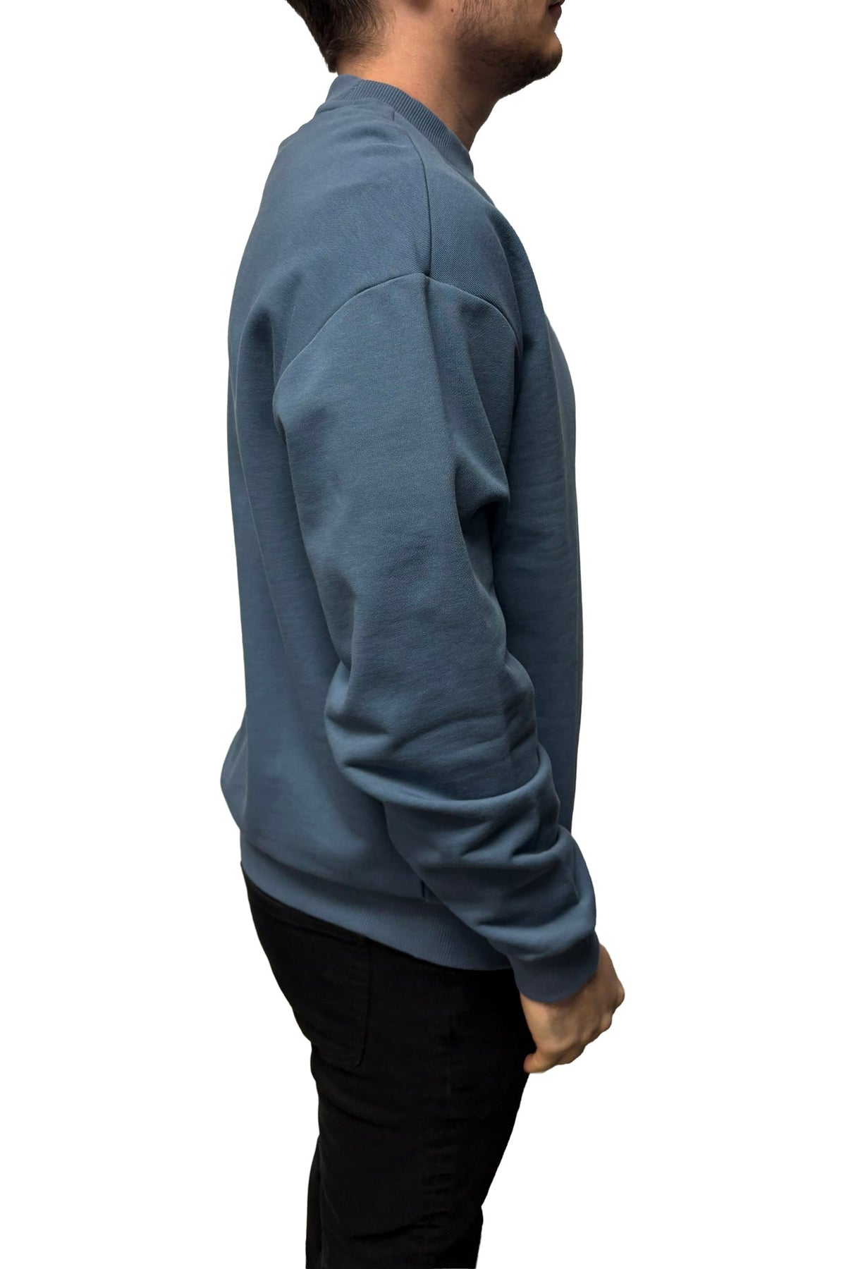 Chandail manches longues pour homme par HUGO BOSS | 50553134 Bleu Ouvert | Boutique Vvög, vêtements mode pour homme et femme