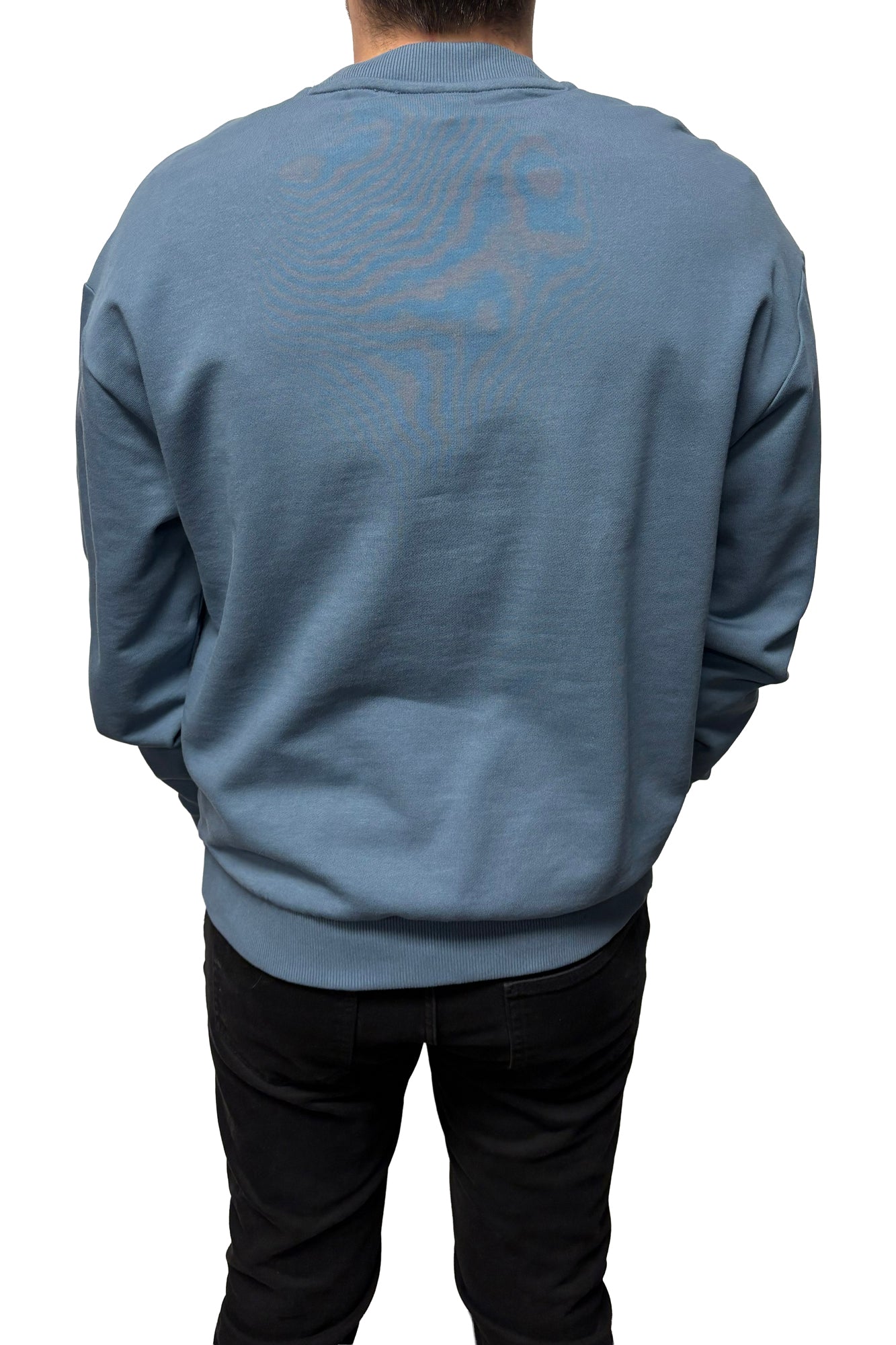 Chandail manches longues pour homme par HUGO BOSS | 50553134 Bleu Ouvert | Boutique Vvög, vêtements mode pour homme et femme