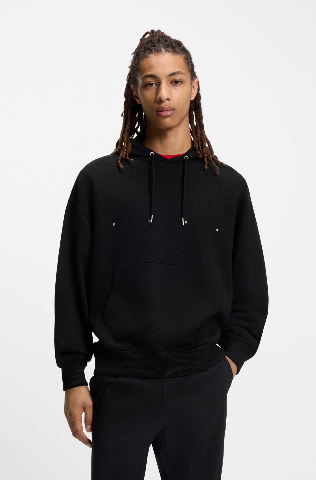 Coton ouaté pour homme par HUGO BOSS | 50553348 Noir | Boutique Vvög, vêtements mode pour homme et femme