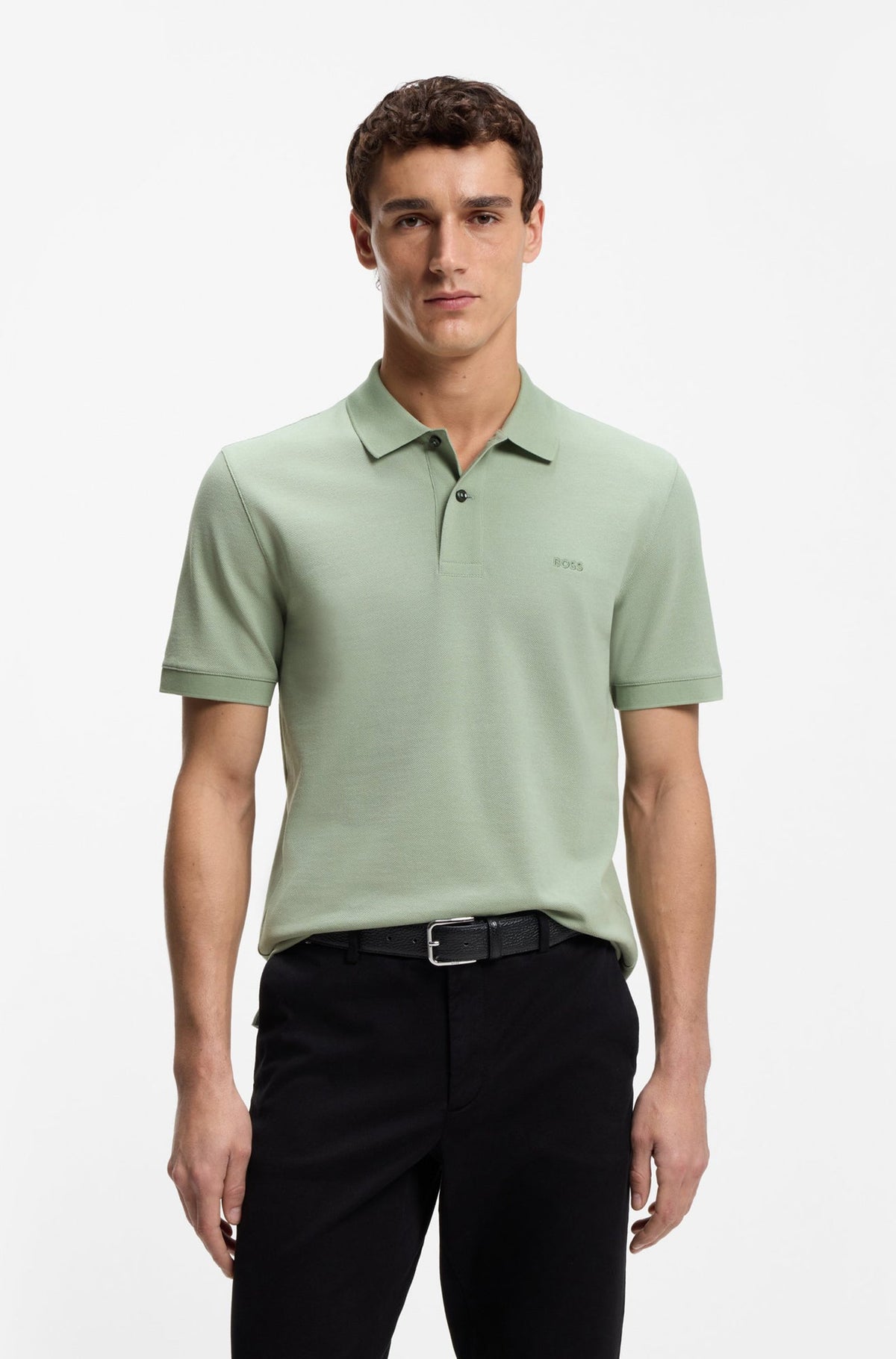 Polo sport pour homme par HUGO BOSS | 50553564 Vert | Boutique Vvög, vêtements mode pour homme et femme