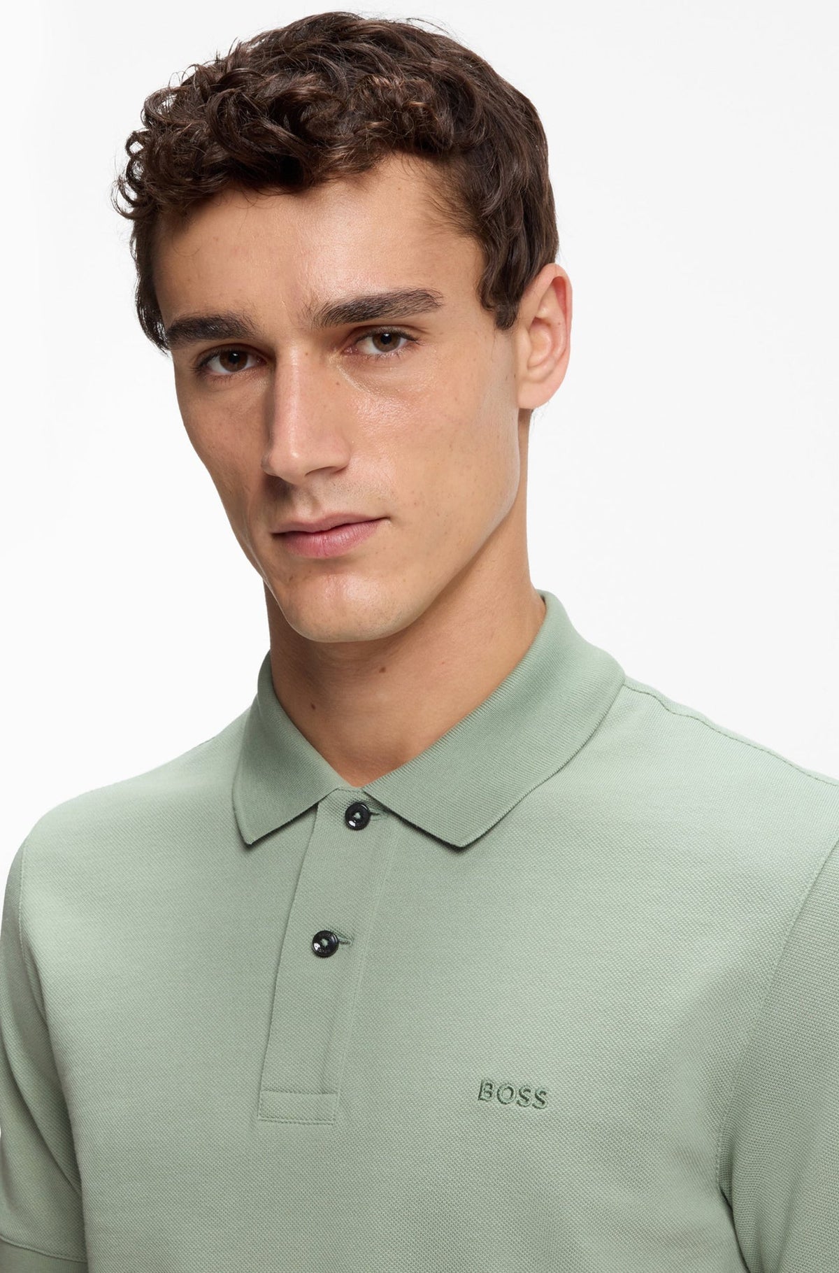 Polo sport pour homme par HUGO BOSS | 50553564 Vert | Boutique Vvög, vêtements mode pour homme et femme