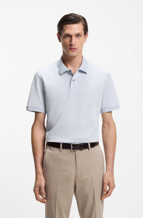 Polo sport pour homme par HUGO BOSS | 50553564 Violet Pastel | Boutique Vvög, vêtements mode pour homme et femme