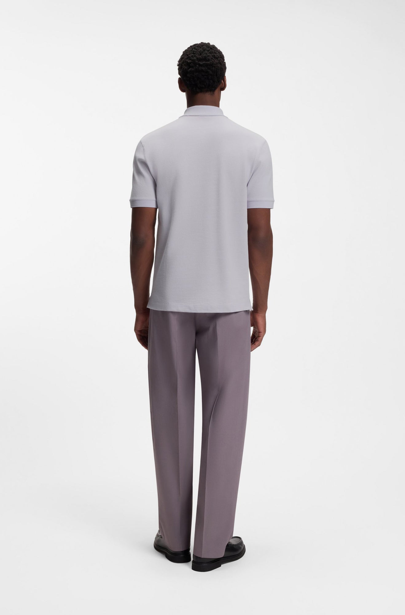 Polo sport pour homme par HUGO BOSS | 50553564 Violet Pastel Clair | Boutique Vvög, vêtements mode pour homme et femme