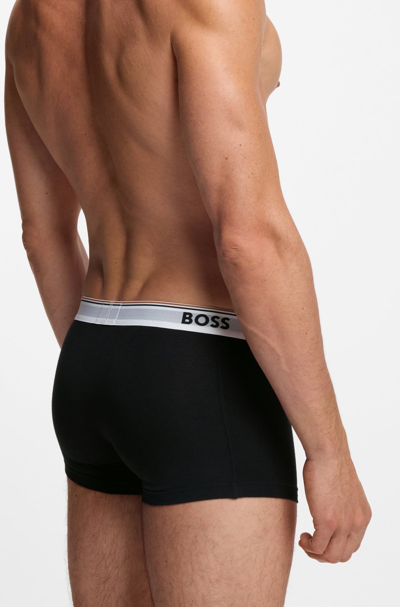 Paquet de 3 sous-vêtements pour homme par HUGO BOSS | 50554693 Noir | Boutique Vvög, vêtements mode pour homme et femme