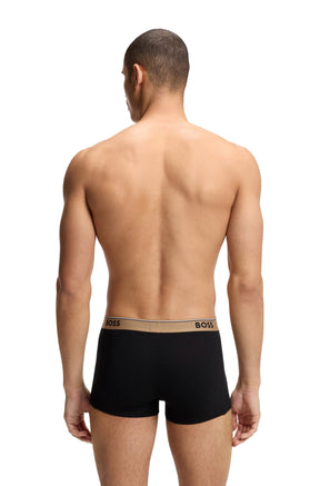 Sous-vêtement beige, vue de dos sur mannequin pour homme par HUGO BOSS