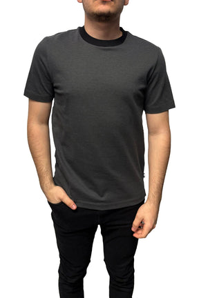 T-Shirt pour homme par HUGO BOSS | 50555163 Noir | Boutique Vvög, vêtements mode pour homme et femme
