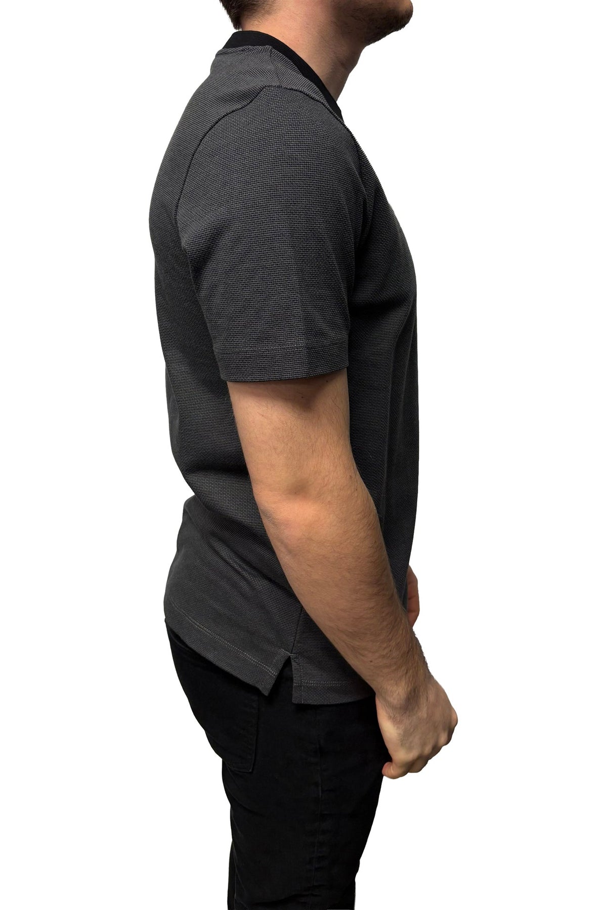 T-Shirt pour homme par HUGO BOSS | 50555163 Noir | Boutique Vvög, vêtements mode pour homme et femme