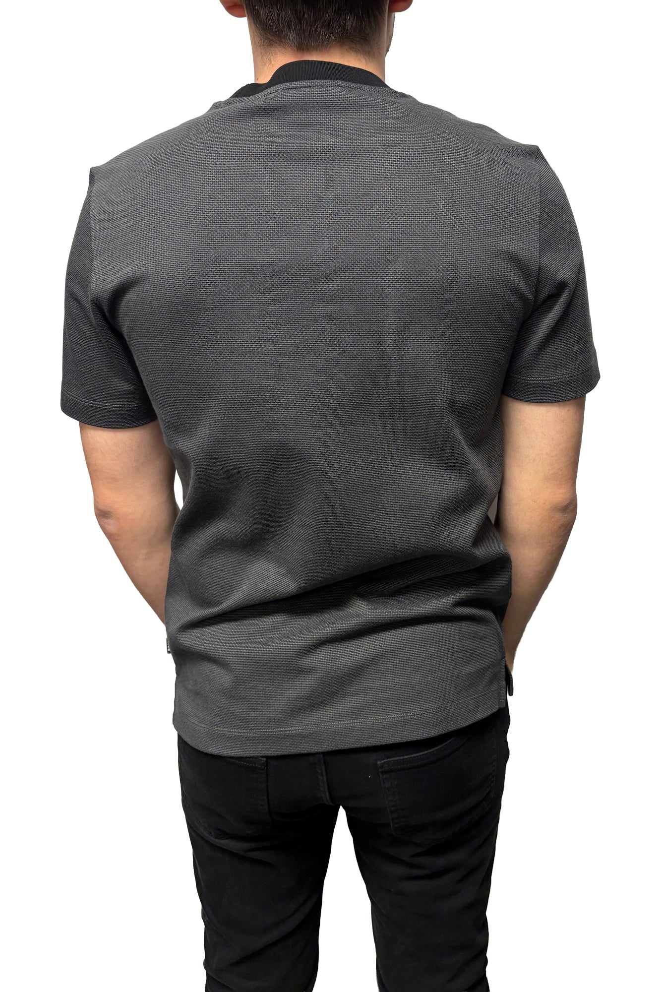 T-Shirt pour homme par HUGO BOSS | 50555163 Noir | Boutique Vvög, vêtements mode pour homme et femme