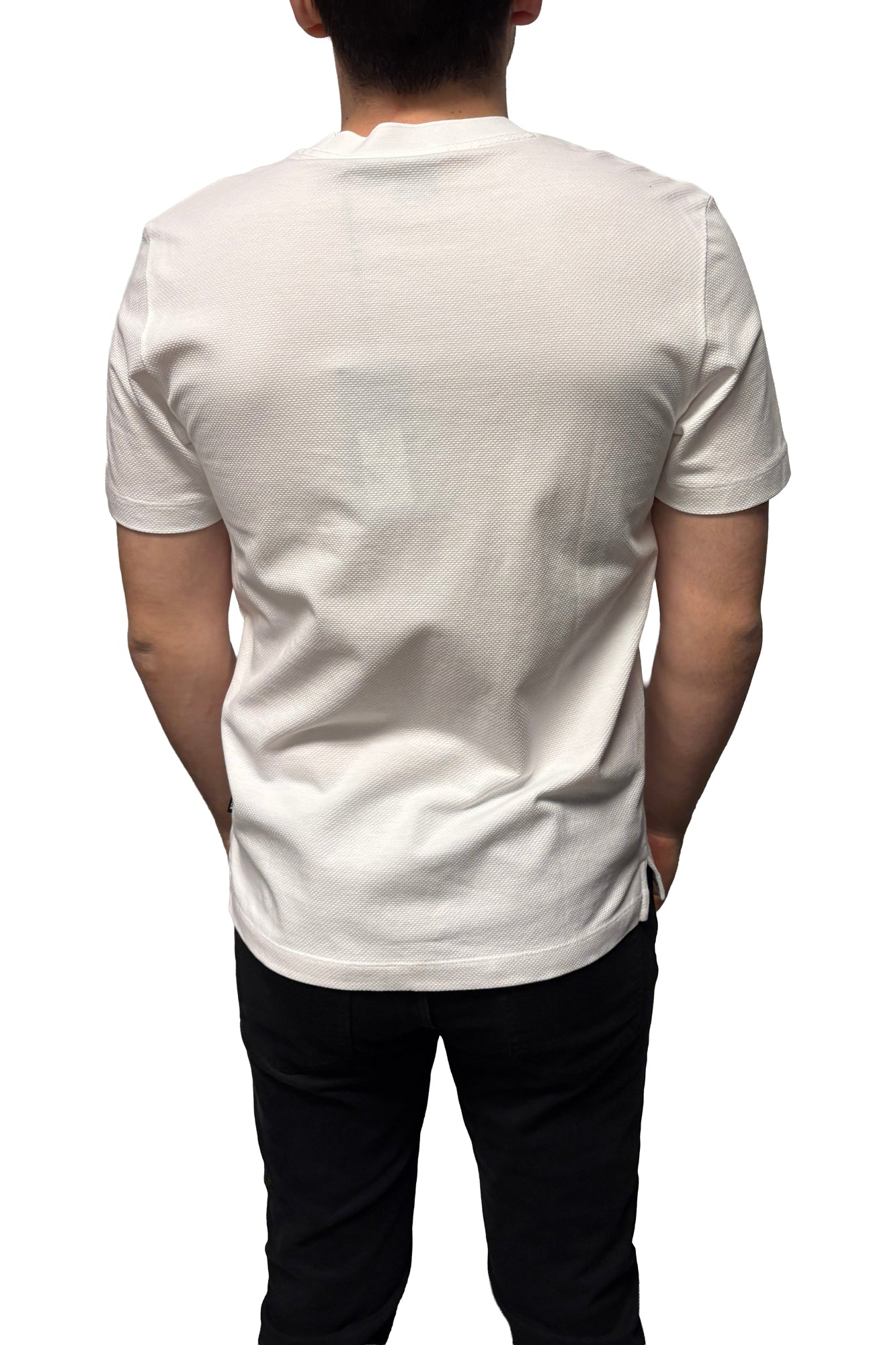 T-Shirt pour homme par HUGO BOSS | 50555163 Blanc | Boutique Vvög, vêtements mode pour homme et femme